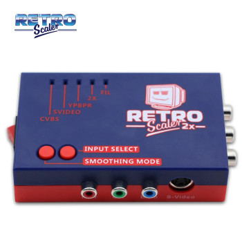 RetroScaler2x AV to HDMI-compatible Converter and Line-Doubler For Retro Game Consoles